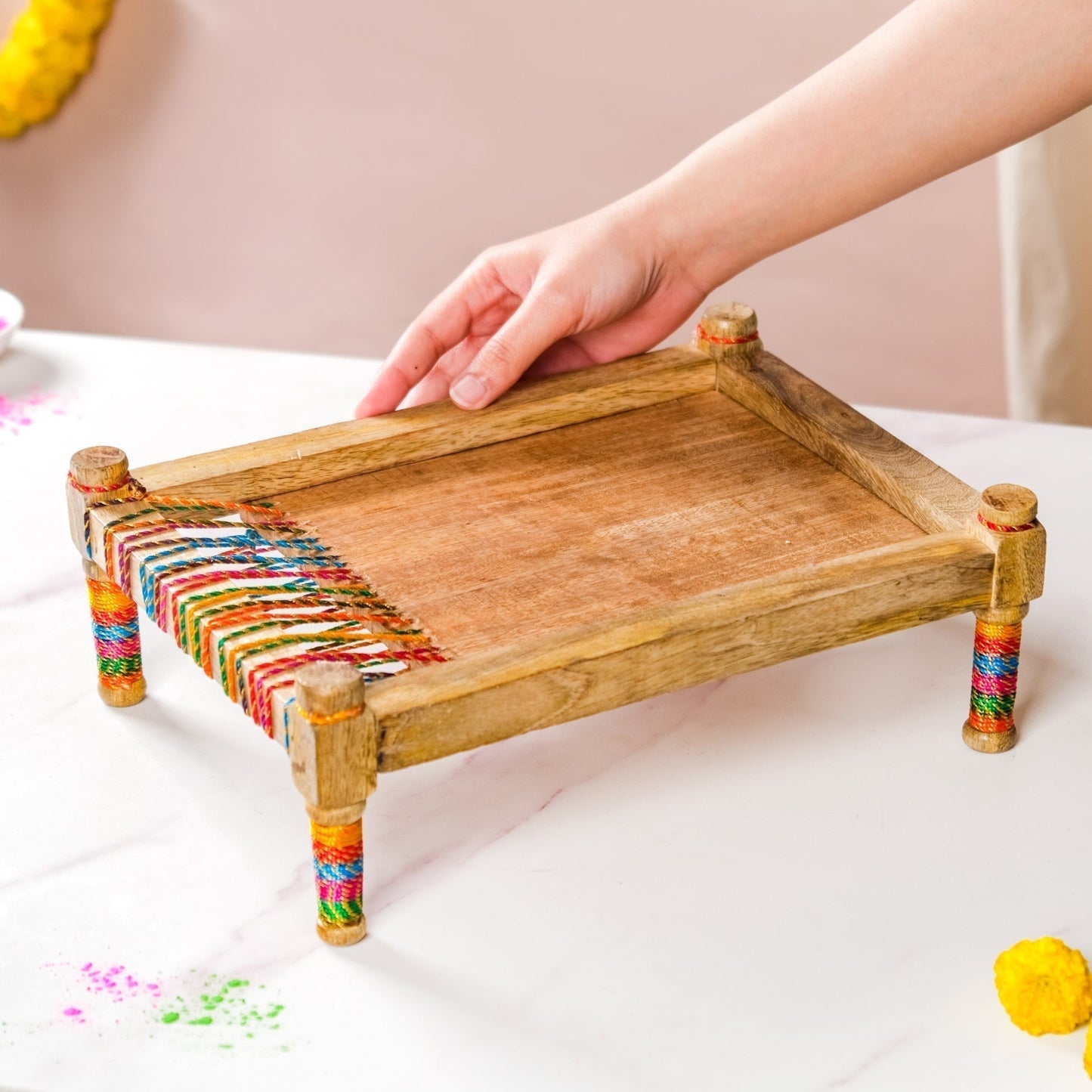 Handmade Mini Char Pai Serving Platter