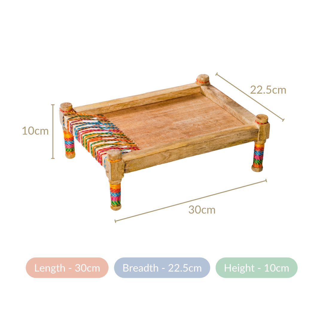 Handmade Mini Char Pai Serving Platter