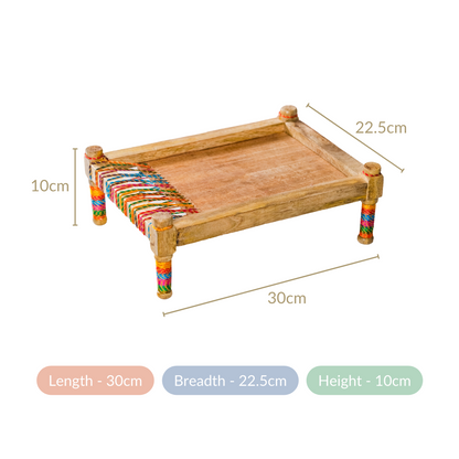 Handmade Mini Char Pai Serving Platter
